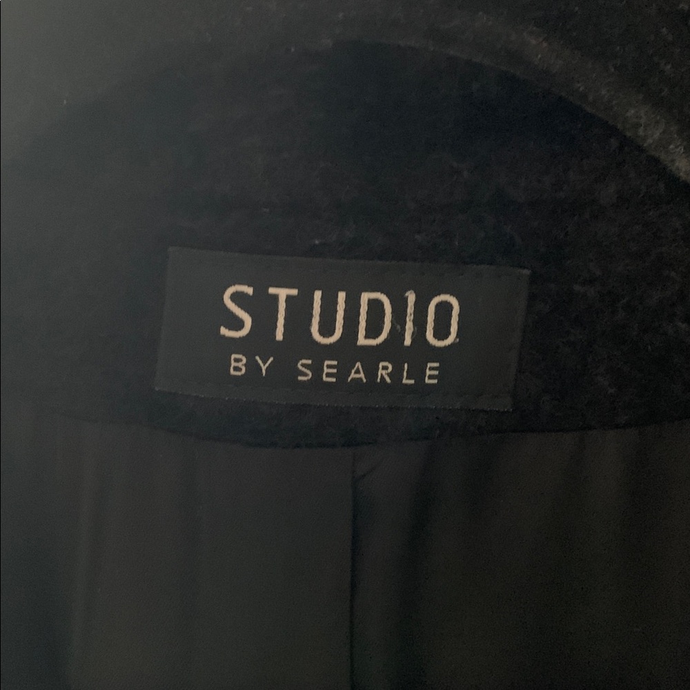 Studio Women's Classic Black Teddy Jacket - Picture 3 of 10